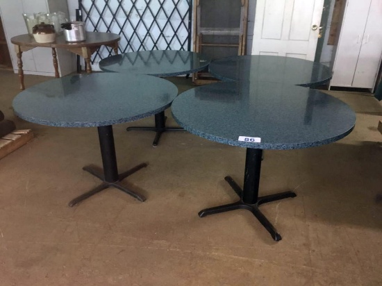 42" SINGLE PEDESTAL TABLES