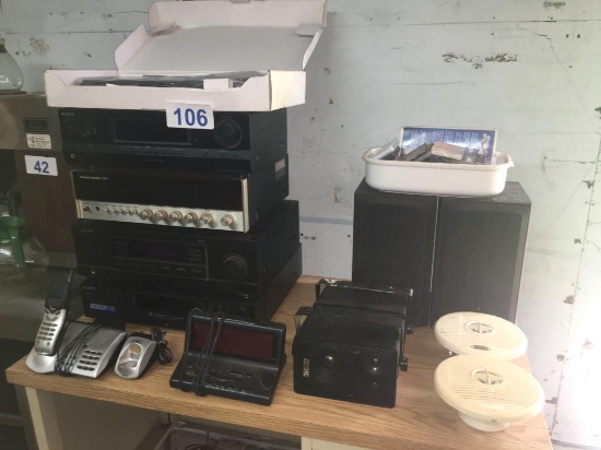 AUDIO COMPONENTS, ELECTRONICS & SPEAKERS