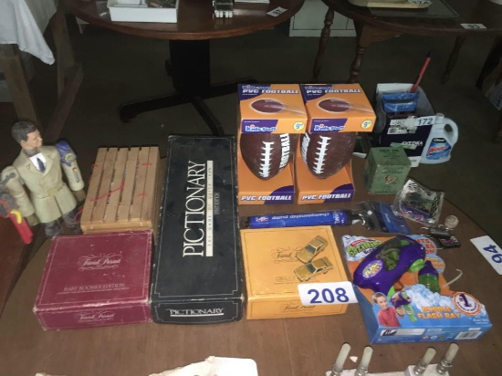 LOT OF GAMES & SPORTING GOODS