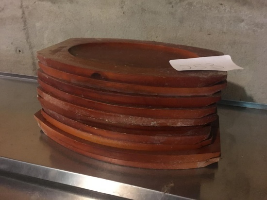 WOOD SIZZLE PLATTER TRAYS