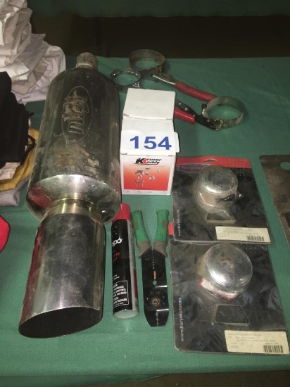 PILOT EXHAUST, FUEL CAPS & MISCELLANEOUS