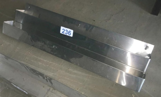 STAINLESS STEEL 42" DOUBLE SPEED RAIL