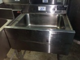 EAGLE B2CT-18 STAINLESS STEEL ICE BIN