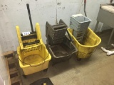 RUBBERMAID MOP BUCKETS