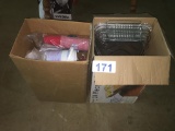 SERVE-RITE BUFFET SET, PLASTIC CUPS & PLASTIC BUCKETS