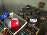 LOT OF PROMOTIONAL HATS & VISORS