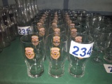 LOT OF (24) NEWCASTLE BROWN ALE GLASSES