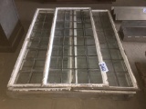 LOT OF LEAD GLASS PANES