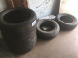 LOT OF (4) ASSORTED TIRES