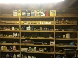JIGSAW, DRILL, TOOL CHEST, SPARK PLUGS, FEBI BILSTEIN ZH-M, CAR PARTS & LUBRICANTS ON SHELF