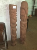 CARVED STATUES