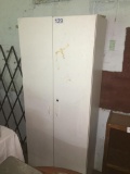 WOOD STORAGE CABINET