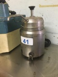 STAINLESS STEEL HOT FUDGE DISPENSER