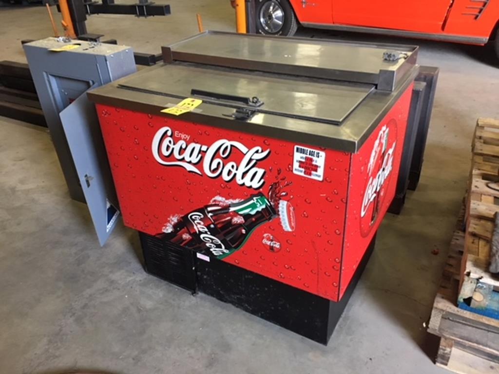 beverage air coke cooler