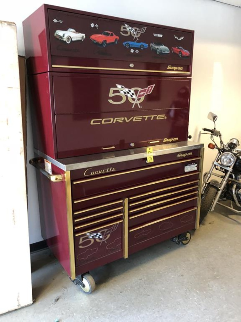 Like New Snap On Corvette 50th Anniversary Tool Box Industrial