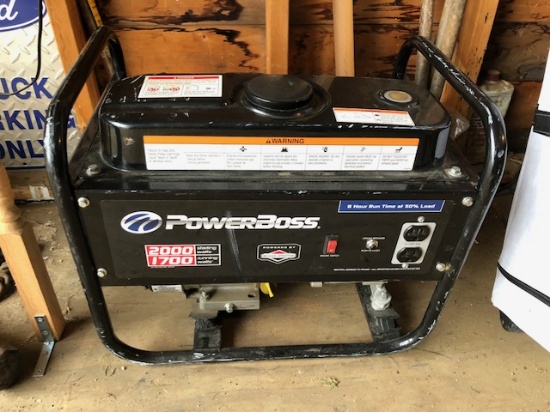 POWER BOSS 2000-WATT PORTABLE GENERATOR