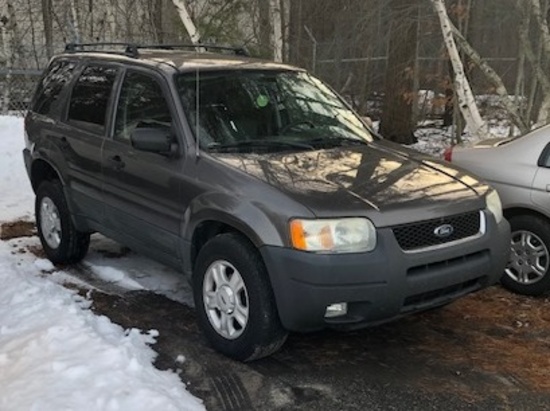 2004 FORD ESCAPE SUV, 169,339 MILES, S/N: 1FMYU93164KB22013