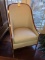 ROUND BACK UPHOLSTERED SIDE CHAIR