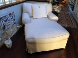 LILLIAN AUGUST COLLECTION BY DREXEL HERITAGE GRAY DUCK DOWN FEATHER CHAISE LOUNGE