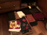 LOT OF (15) CASHMERE, WOOL & SILK SCARVES & SCHALLS, XS & S