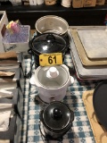 LOT OF (4) CROCK POTS