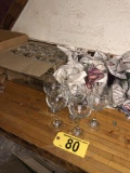 LOT OF (24) WINE GLASSES