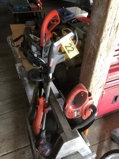 CRAFTSMAN HEDGE & STRING TRIMMER AND GRASSHOG CRAFTSMAN STRING