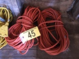 LOT OF (2) 100' EXTENSION CORDS