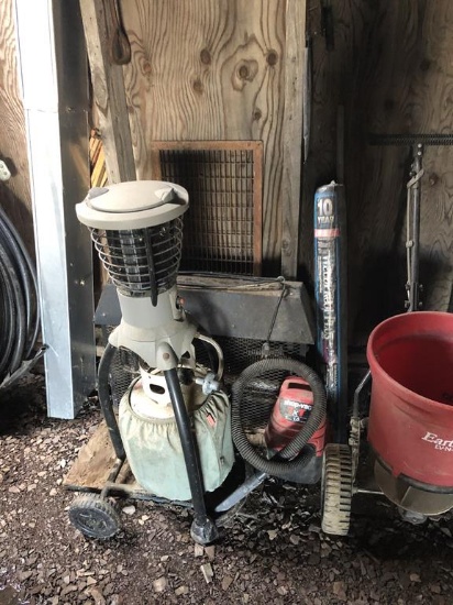 BUG LIGHT, MOSQUITO TRAP & WEED CLOTH