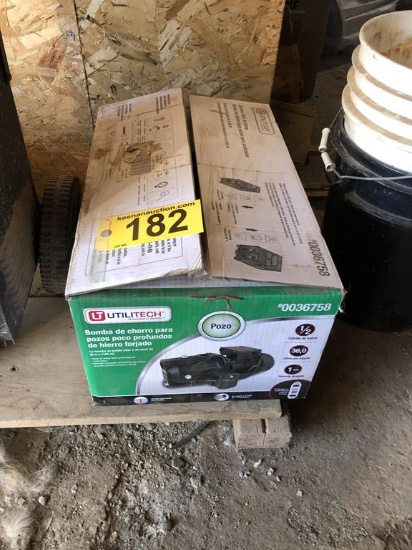 UTILITECH 36758 JET PUMP