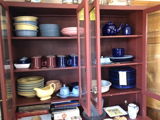 89-PIECES OF HOMER LAUGHLIN FIESTA CHINA