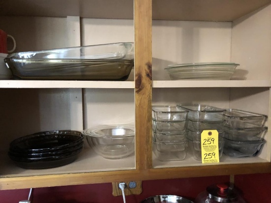24-PIECES OF PYREX BAKEWARE