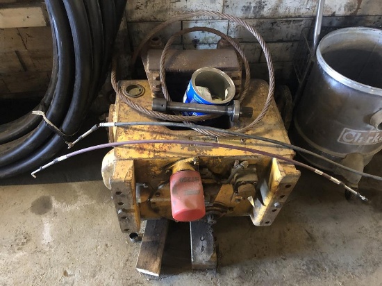 JOHN DEERE 350 DOZER CABLE WINCH