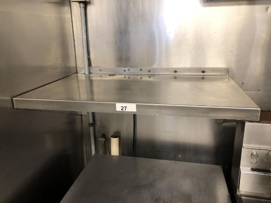 STAINLESS STEEL SHELF