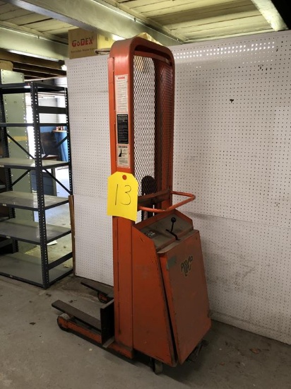 PRESTO MODEL B666 1,000LB. CAPACITY, ELECTRIC, S/N: 22288