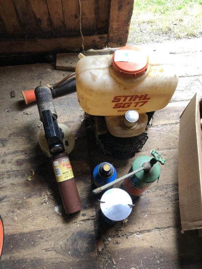 STIHL SG17 FOGGER, PROPANE FOGGER, LANTERN, BUG SPRAYER