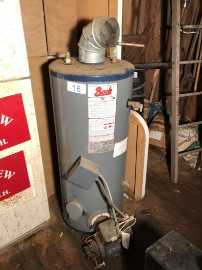 BOCK 32E OIL FIRED WATER HEATER W/ BURNER