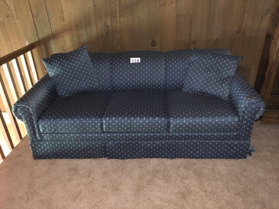SEALY FASHIONITER 84" SLEEP SOFA, 60"x70" MATTRESS