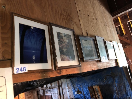 LOT OF (8) ASSORTED PRINTS