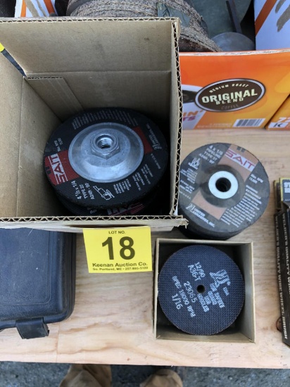 LOT OF GRINDING DISC.: