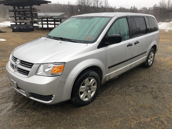 2008 DODGE CARAVAN, 91,002 MILES, S/N: 1D8HN44H38B191846