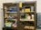 STORAGE SHELF, BOLTS, FASTENERS & MISCELLANEOUS