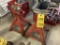 SET OF 6-TON JACK STANDS