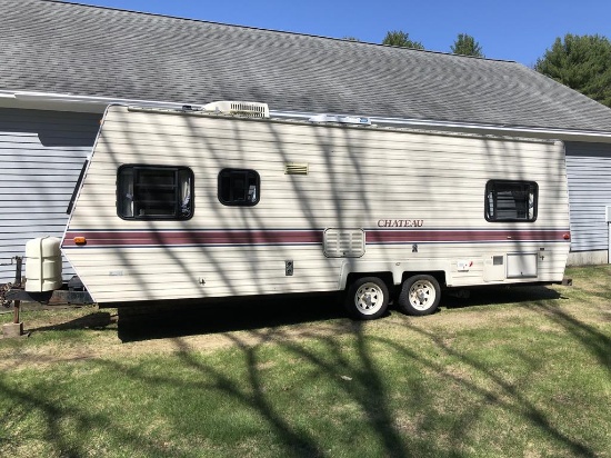 1991 CHATEAU 24FT TRAVEL TRAILER, S/N: 4CH7HT52XMM001587