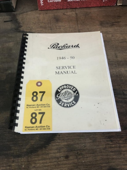 1946-50 PACKARD SERVICE MANUAL (REPRINT)