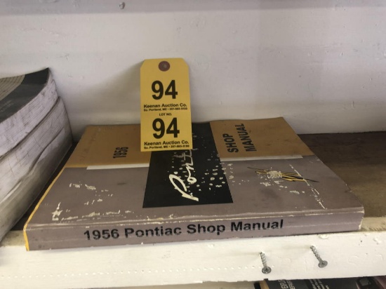 1956 PONTIAC SHOP MANUAL