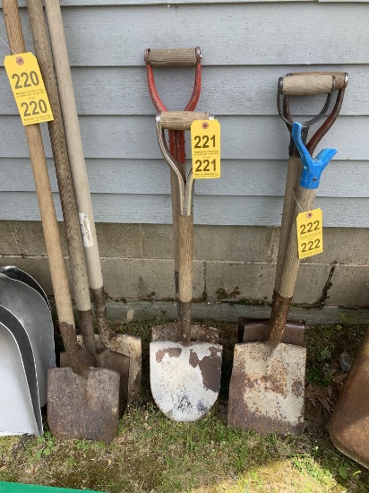 SHORT SPADE SHOVELS