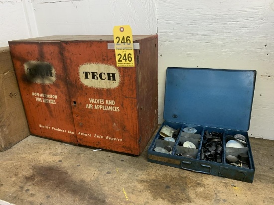 TECH CABINET, TIRE REPAIR & MISCELLANEOUS