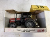 ERTL CASE INTERNATIONAL TRACTOR W/ MECHANICAL FRONT DRIVE 1/32 SCALE DIE CAST