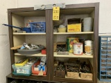 STORAGE SHELF, BOLTS, FASTENERS & MISCELLANEOUS